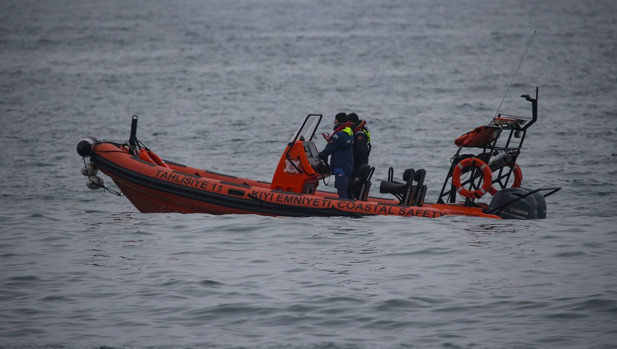 Marmara'da batan gemideki 4 kişiden hala iz yok: Dalışlar sona erdi
