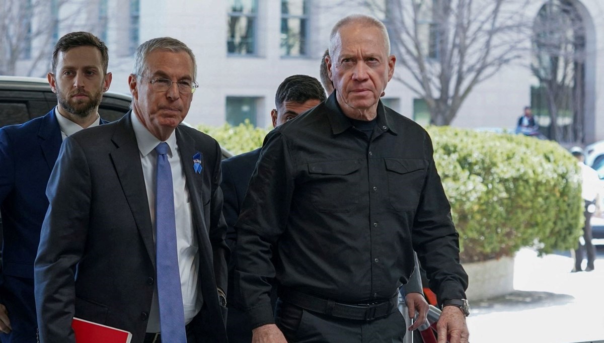 ABD ve İsrail savunma bakanları Refah operasyonu için masada