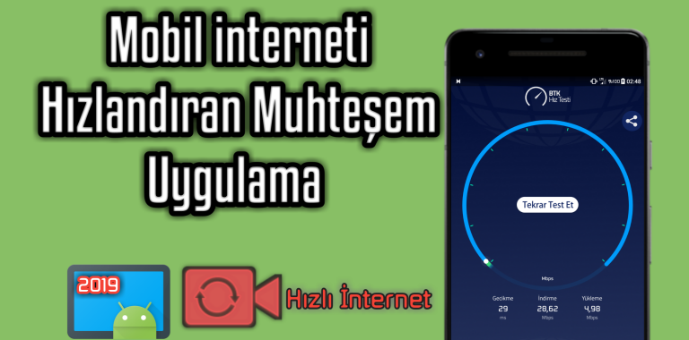 Mobil internet Hızlandıran Yöntem | ANDROİD