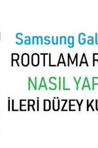 Samsung Galaxy S10 Root Atma ve TWRP Yükleme