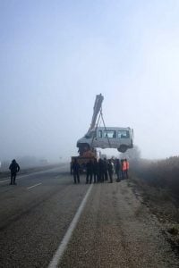 Beyşehir’de zincirleme trafik kazası: 8 yaralı