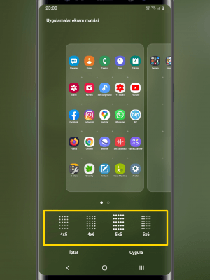 Android Telefonda Simge Boyutunu Değiştirme 18 Android Telefonda Simge Boyutunu Değiştirme
