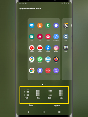 Android Telefonda Simge Boyutunu Değiştirme 19 Android Telefonda Simge Boyutunu Değiştirme