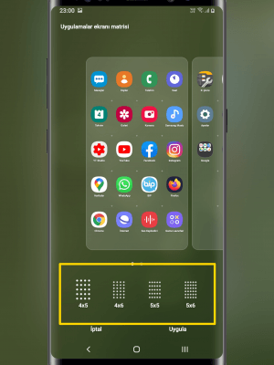 Android Telefonda Simge Boyutunu Değiştirme 21 Android Telefonda Simge Boyutunu Değiştirme