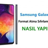 Samsung Galaxy A50s Format Atma Sıfırlama Yöntemi