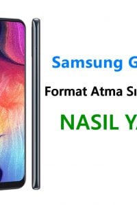 Samsung Galaxy A50s Format Atma Sıfırlama Yöntemi