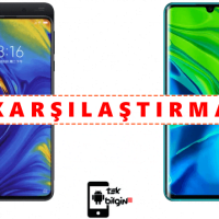Xiaomi Mi Mix 3 ve Xiaomi Mi Note 10 Pro – Karşılaştırma