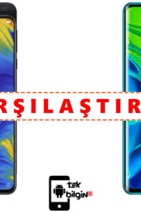 Xiaomi Mi Mix 3 ve Xiaomi Mi Note 10 Pro – Karşılaştırma