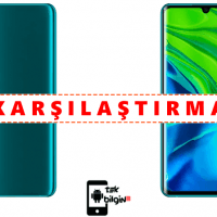 Xiaomi Mi Note 10 ve Xiaomi Mi Note 10 Pro – Karşılaştırma