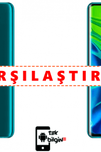 Xiaomi Mi Note 10 ve Xiaomi Mi Note 10 Pro – Karşılaştırma