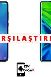 Xiaomi Mi9 128GB ve Xiaomi Mi Note 10 Pro – Karşılaştırma