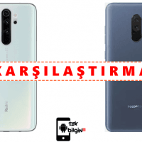 Xiaomi Redmi Note 8 Pro ve Xiaomi Pocophone F1 – Karşılaştırma