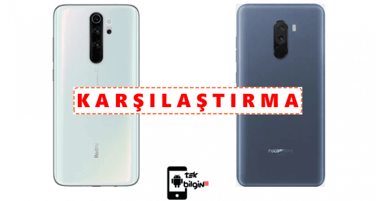 Xiaomi Redmi Note 8 Pro ve Xiaomi Pocophone F1 – Karşılaştırma