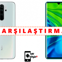 Xiaomi Redmi Note 8 Pro 64GB ve Xiaomi Mi Note 10 Pro – Karşılaştırma