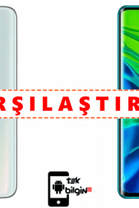 Xiaomi Redmi Note 8 Pro 64GB ve Xiaomi Mi Note 10 Pro – Karşılaştırma