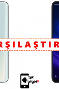 Xiaomi Redmi Note 8 Pro ve Xiaomi Mi 8 Pro – Karşılaştırma