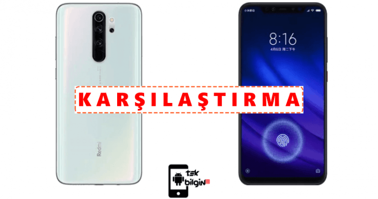 Xiaomi Redmi Note 8 Pro ve Xiaomi Mi 8 Pro – Karşılaştırma