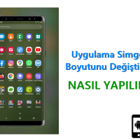 Android Telefonda Simge Boyutunu Değiştirme