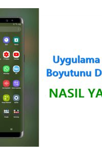 Android Telefonda Simge Boyutunu Değiştirme