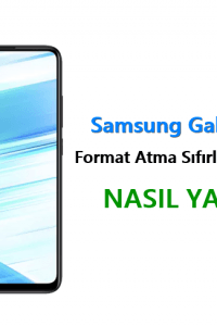 Samsung Galaxy M40 Format Atma Sıfırlama Yöntemi