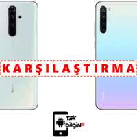 Xiaomi Redmi Note 8 64GB ve Xiaomi Redmi Note 8 Pro 64GB – Karşılaştırma