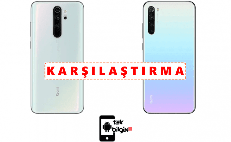 Xiaomi Redmi Note 8 64GB ve Xiaomi Redmi Note 8 Pro 64GB – Karşılaştırma