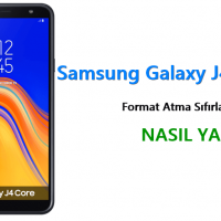 Samsung Galaxy J4 Core Format Atma Sıfırlama Yöntemi