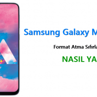 Samsung Galaxy M30 Format Atma Sıfırlama Yöntemi