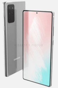 Samsung Galaxy Note 20 Tasarımı Ortaya Çıkmaya Başladı