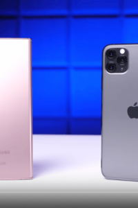 Meraklısı için, Galaxy Note 20 Ultra ve iPhone 11 Pro Max Düşme Testleri