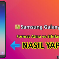 Samsung Galaxy A9 Star Format Atma Sıfırlama Yöntemi