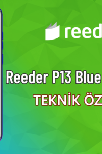 Reeder P13 Blue Max Pro – Teknik Özellikleri