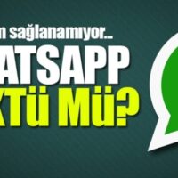 Son dakika – WhatsApp ve Instagram çöktü! İlk açıklama geldi
