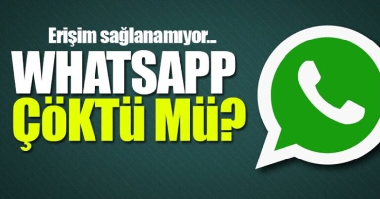 Son dakika – WhatsApp ve Instagram çöktü! İlk açıklama geldi