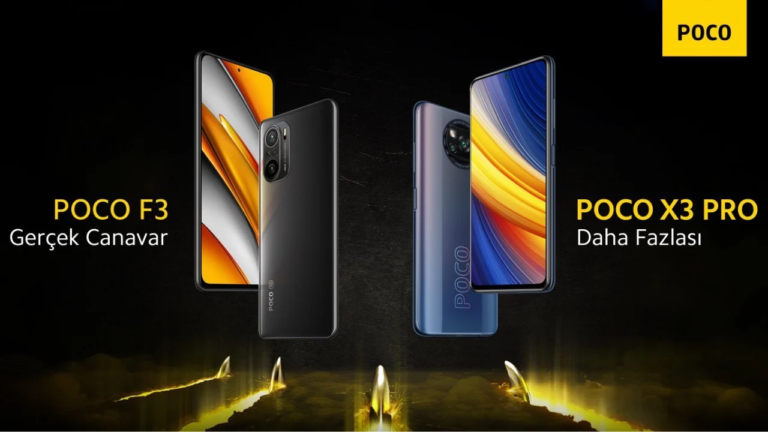 Poco X3 Pro ve Poco F3 Türkiye Fiyatı Açıklandı