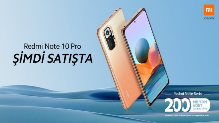 Redmi Note 10 Pro Türkiye’de Satışa Sunuldu