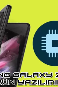 Samsung Galaxy Z Fold 3’te Stok Ürün Yazılımını İndirin ve Flashlayın