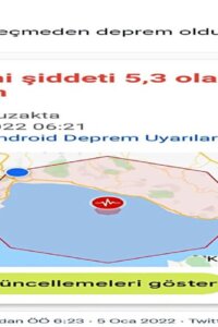 Android Kullanıcıları Antalya’daki Deprem Öncesinde Uyarıldı