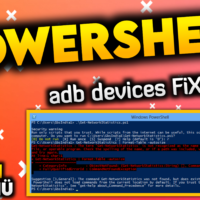 PowerShell Fix – Adb Devices Hatasının Çözümü | Windows | Android Komut Sistemi | #powershell