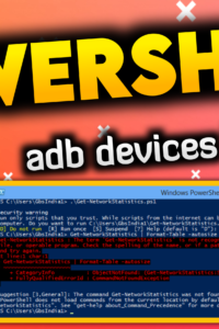 PowerShell Fix – Adb Devices Hatasının Çözümü | Windows | Android Komut Sistemi | #powershell