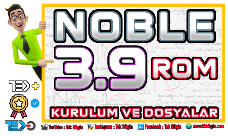 Noble 3.9 PARGHELIA – Android 13 One UI 5.1.1 | Samsung Galaxy S9 / S9+ / Note 9 Özel Rom