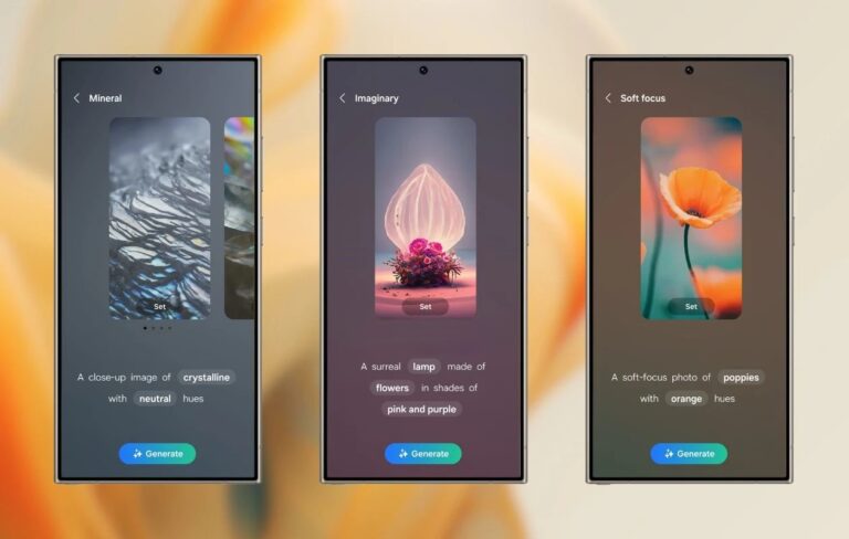 Samsung Galaxy S24’te Üretken Yapay Zeka Duvar Kağıtları Oluşturma