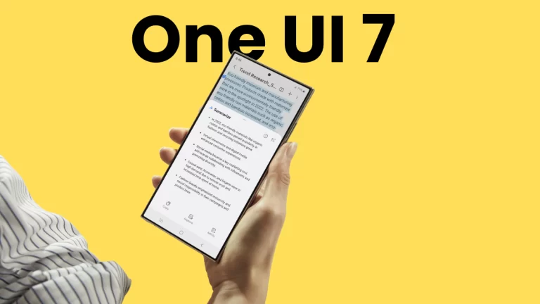 Samsung, One UI 7’nin çıkış tarihini henüz kesinleştirmedi