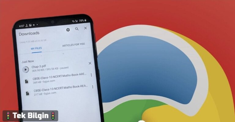 Android’de Chrome İndirmelerinin Duraksamasını Düzeltme Yöntemleri
