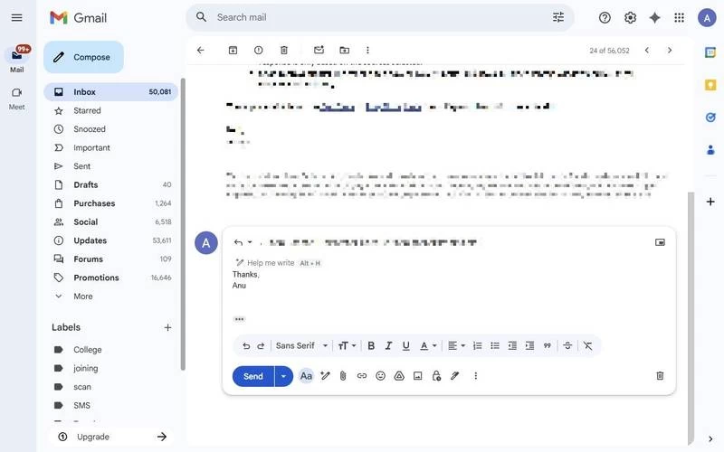 Gemini Gmail Draft Tekbilgin