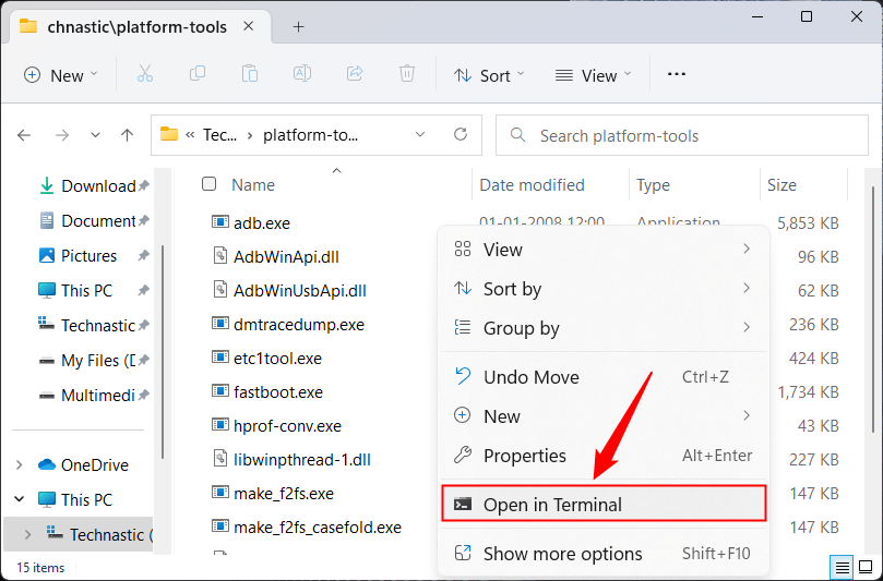 Open Command Prompt Windows 10