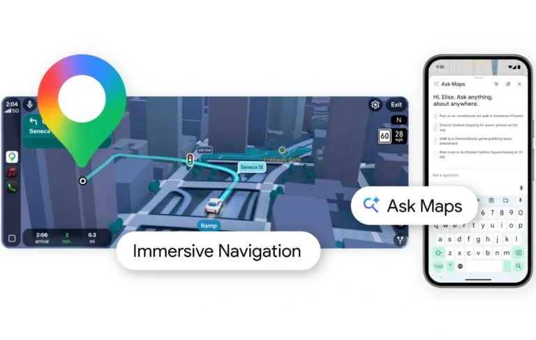 Google Maps’te Yeni Dönem: Gemini Destekli “Ask Maps” ve Sürükleyici Navigasyon Geldi!
