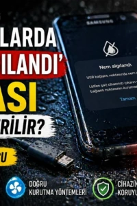 Samsung Telefonlarda “Nem Algılandı” Hatası Nasıl Giderilir?