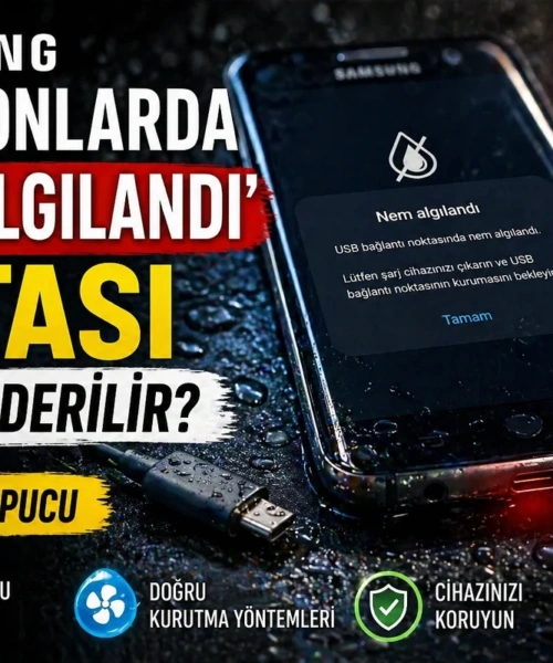Samsung Telefonlarda “Nem Algılandı” Hatası Nasıl Giderilir?