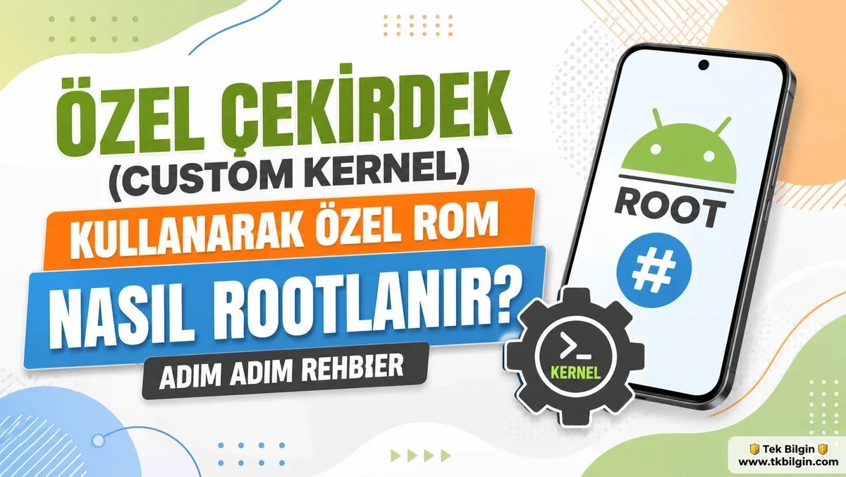 Akıllı Telefonunuzda Tam Kontrol: Özel Çekirdek Kullanarak Özel ROM'unuzu Rootlama Rehberi